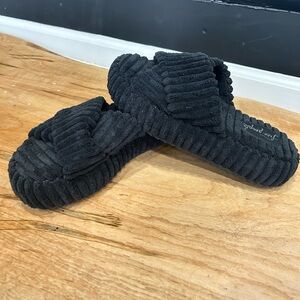 FP Movement by Free People Black Slippers